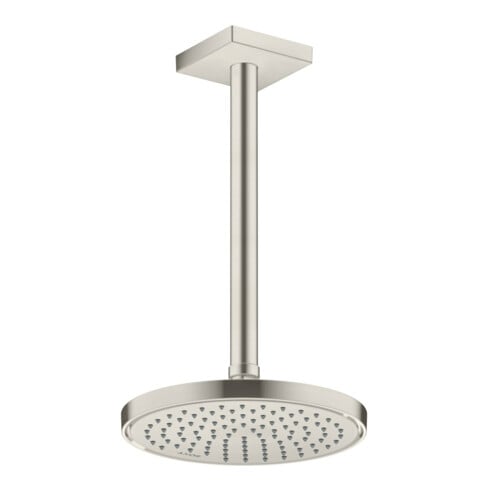 hansgrohe Kopfbrause EcoSmart plus Axor Deck.- o Wd, 220mm, 1j, Edelstahl-Optik