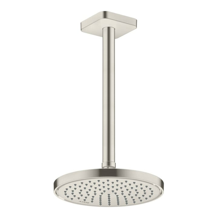 hansgrohe Kopfbrause EcoSmart plus Axor Deck.- o Wd, 220mm, 1j, Edelstahl-Optik