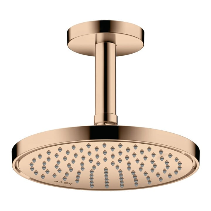 hansgrohe Kopfbrause EcoSmart plus Axor Deck.- o Wd, 220mm, 1j, pol. r gol