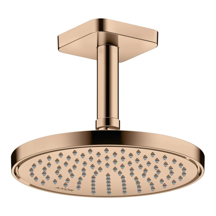 hansgrohe Kopfbrause EcoSmart plus Axor Deck.- o Wd, 220mm, 1j, pol. r gol
