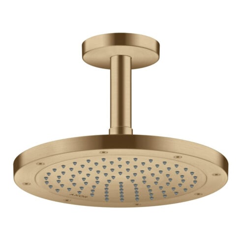 hansgrohe Kopfbrause EcoSmart plus Axor Deck.- o Wd, 245mm, 1j, brush. bron