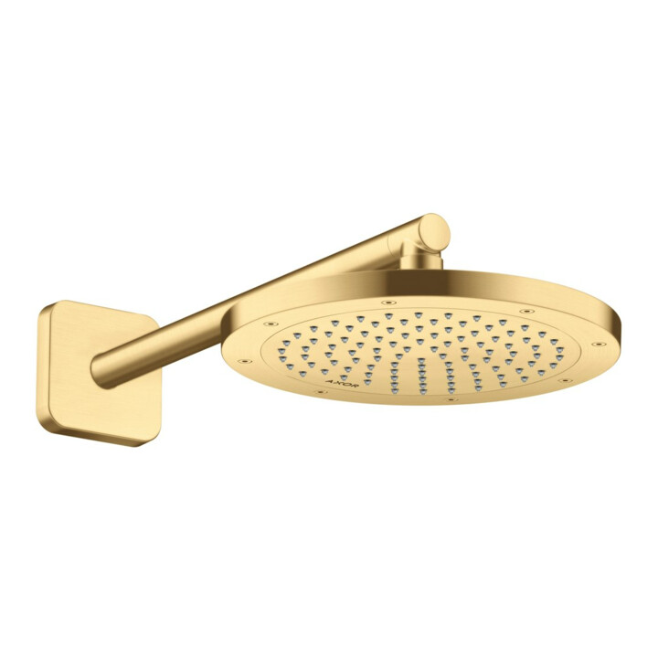hansgrohe Kopfbrause EcoSmart plus Axor Deck.- o Wd, 245mm, 1j, brush. gol opt