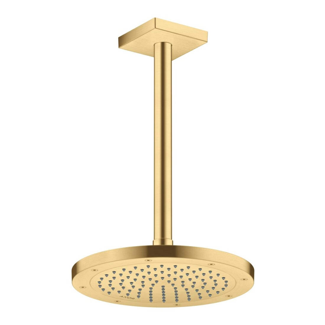 hansgrohe Kopfbrause EcoSmart plus Axor Deck.- o Wd, 245mm, 1j, brush. gol opt