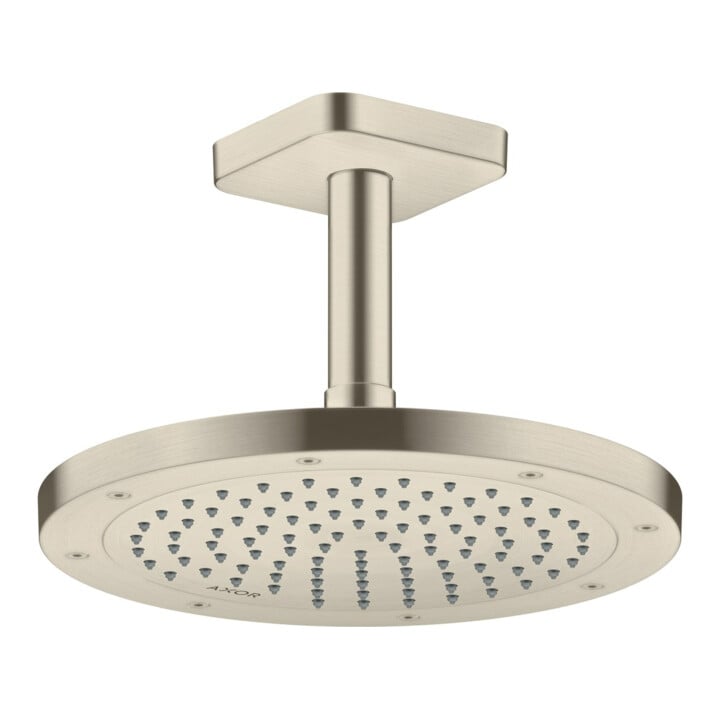 hansgrohe Kopfbrause EcoSmart plus Axor Deck.- o Wd, 245mm, 1j, brush. ni.