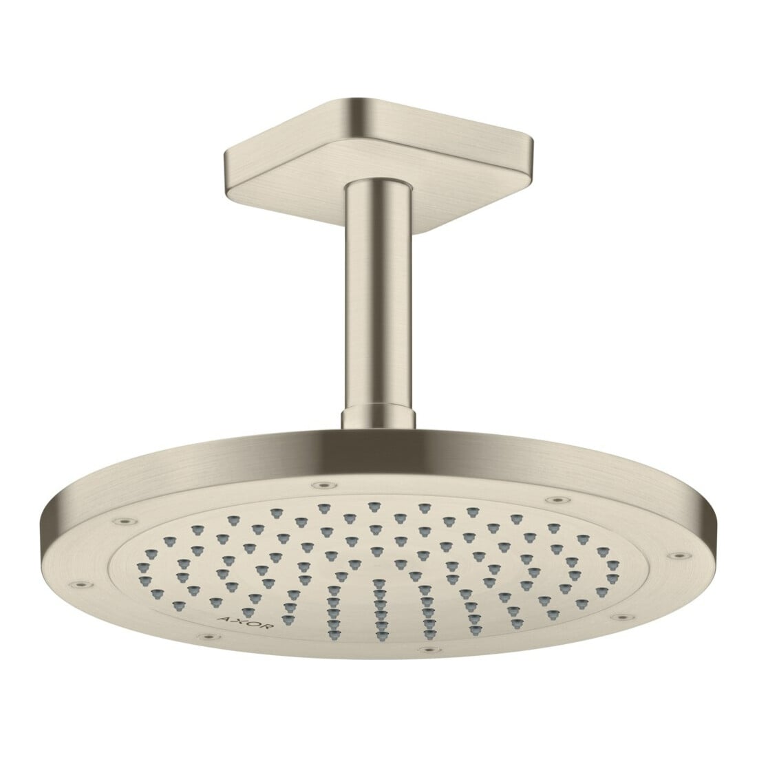 hansgrohe Kopfbrause EcoSmart plus Axor Deck.- o Wd, 245mm, 1j, brush. ni.