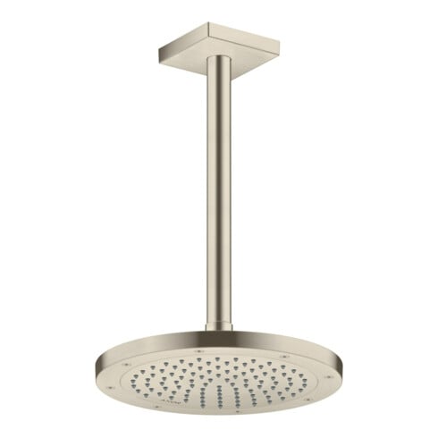 hansgrohe Kopfbrause EcoSmart plus Axor Deck.- o Wd, 245mm, 1j, brush. ni.