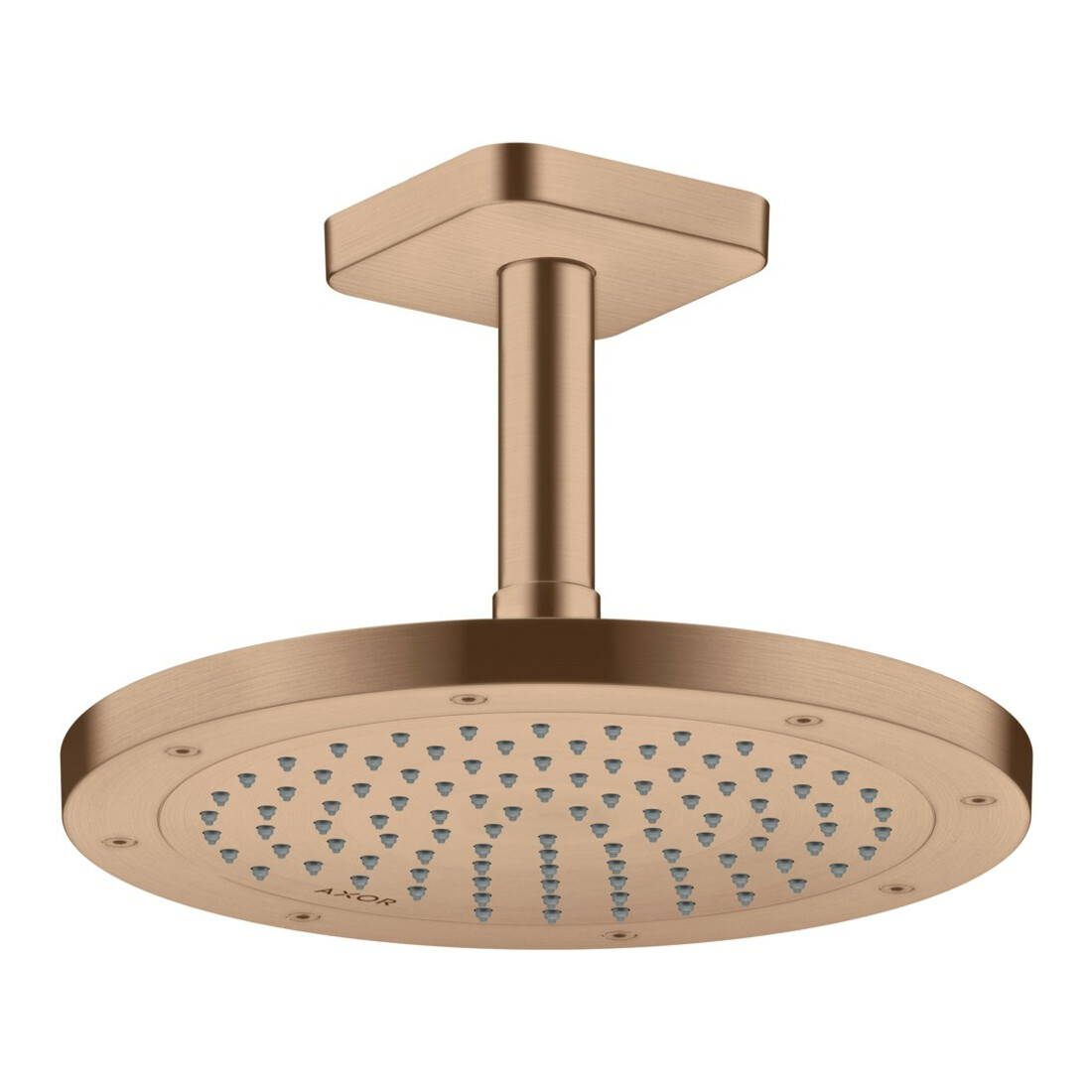 hansgrohe Kopfbrause EcoSmart plus Axor Deck.- o Wd, 245mm, 1j, brush. r gol