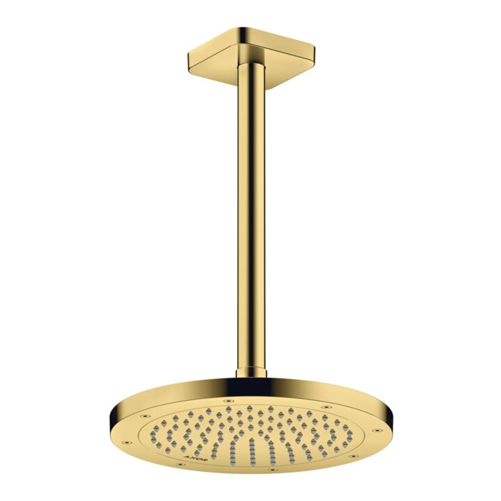 hansgrohe Kopfbrause EcoSmart plus Axor Deck.- o Wd, 245mm, 1j, pol. gol opt