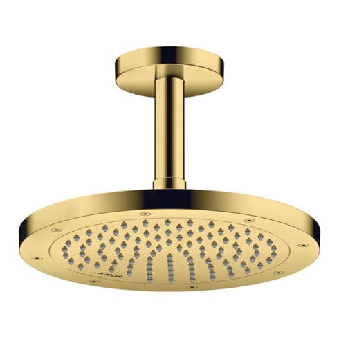 hansgrohe Kopfbrause EcoSmart plus Axor Deck.- o Wd, 245mm, 1j, pol. gol opt