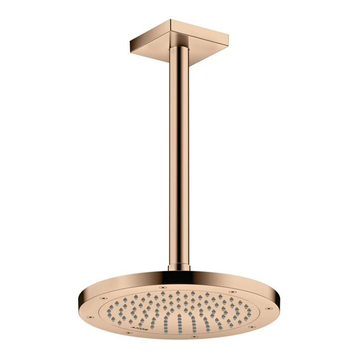 hansgrohe Kopfbrause EcoSmart plus Axor Deck.- o Wd, 245mm, 1j, pol. r gol