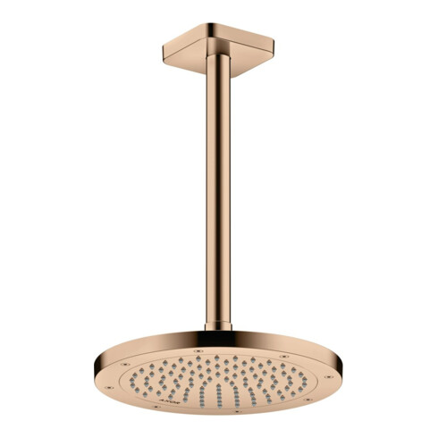 hansgrohe Kopfbrause EcoSmart plus Axor Deck.- o Wd, 245mm, 1j, pol. r gol