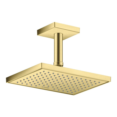 hansgrohe Kopfbrause EcoSmart plus Axor Deck.- o Wd, 245x185mm, 1j, brush. br