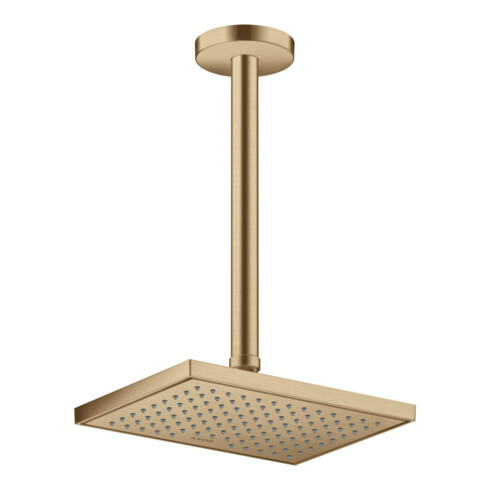 hansgrohe Kopfbrause EcoSmart plus Axor Deck.- o Wd, 245x185mm, 1j, brush. bron