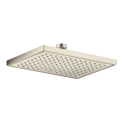 hansgrohe Kopfbrause EcoSmart plus Axor Deck.- o Wd, 245x185mm, 1j, brush. ni.