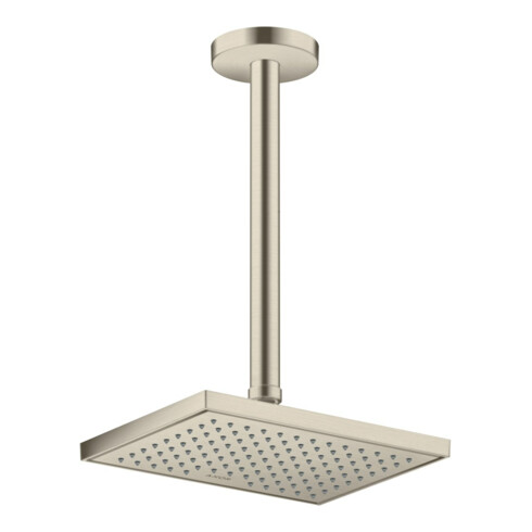 hansgrohe Kopfbrause EcoSmart plus Axor Deck.- o Wd, 245x185mm, 1j, brush. ni.