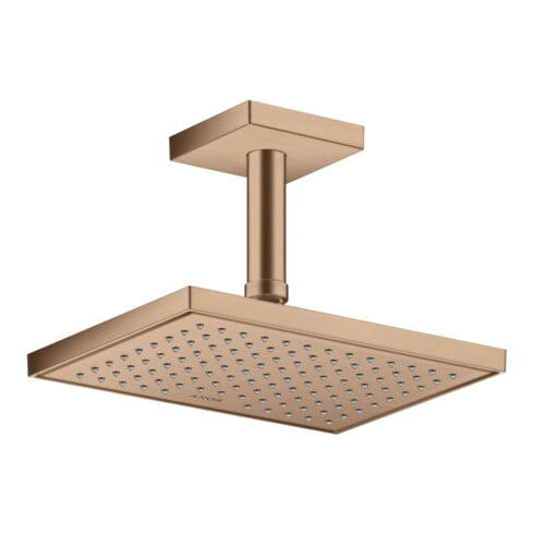 hansgrohe Kopfbrause EcoSmart plus Axor Deck.- o Wd, 245x185mm, 1j, brush. r gol