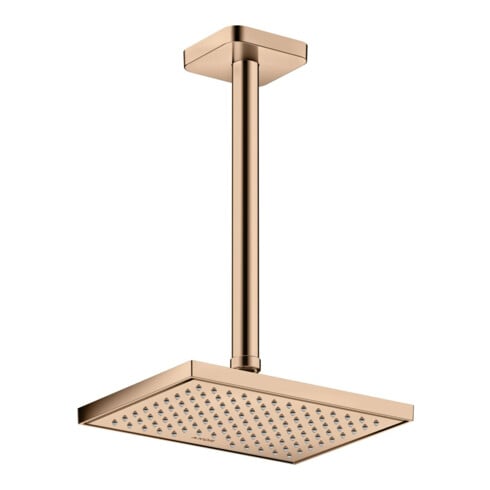 hansgrohe Kopfbrause EcoSmart plus Axor Deck.- o Wd, 245x185mm, 1j, pol. r gol