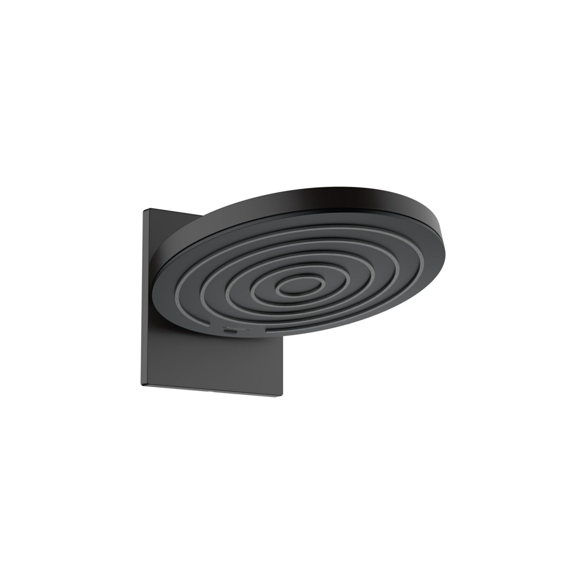 hansgrohe Kopfbrause Pulsify S 260 EcoSmart mit Wandanschluss, 2jet, mattschwarz