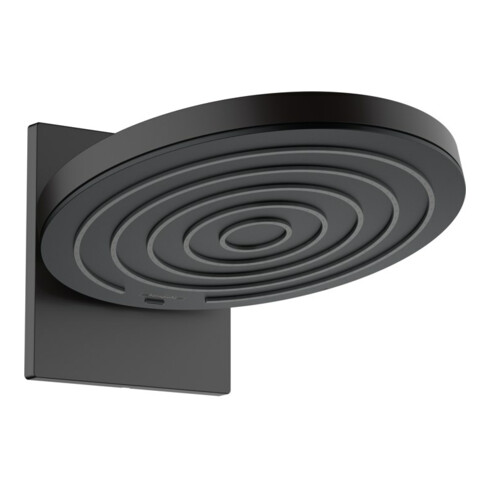 hansgrohe Kopfbrause Pulsify S 260 mit Wandanschluss, 2jet, mattschwarz