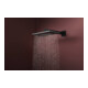hansgrohe Kopfbrause Raindance Alive Q 2jet, Mind.-Druck 1 bar, schwarz matt