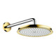 hansgrohe Kopfbrause Raindance Classic 240 390mm Brausearm, 1jet, chrom/gold-optik-1