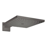 hansgrohe Kopfbrause Raindance E 300 390mm Br.Arm, 1jet, brushed black chrome