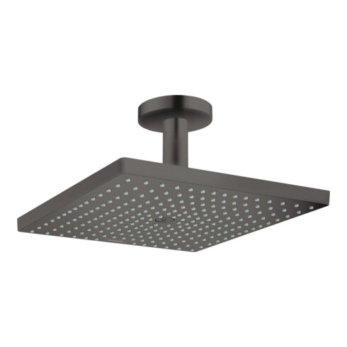 hansgrohe Kopfbrause Raindance E 300 m Deckenanschluss, 1j, brush. black chrome