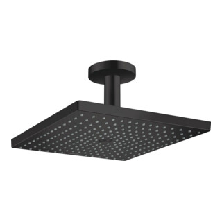 hansgrohe Kopfbrause Raindance E 300 mit Deckenanschluss, 1jet, mattschwarz