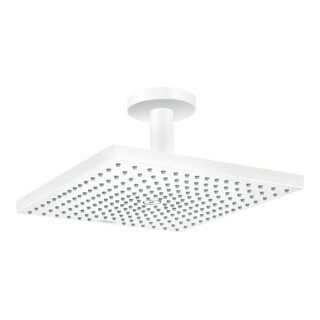 hansgrohe Kopfbrause Raindance E 300 mit Deckenanschluss, 1jet, mattweiß
