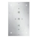 hansgrohe Kopfbrause Raindance Rainmaker 680x460mm, 3jet, chrom, mit Beleuchtung-1