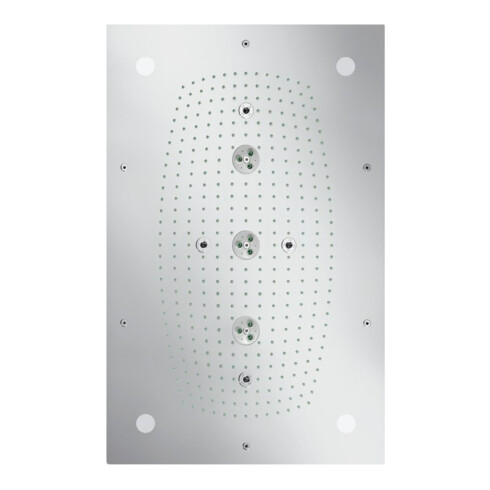 hansgrohe Kopfbrause Raindance Rainmaker 680x460mm, 3jet, chrom, mit Beleuchtung