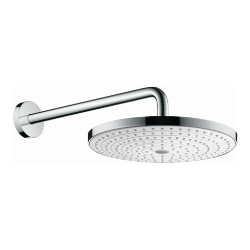hansgrohe Kopfbrause Raindance Select S 300 mit Brausearm, 2jet, weiß/chrom