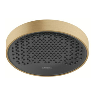hansgrohe Kopfbrause Rainfinity 250 1j, Wand-/Deckenmontage, brushed bronze