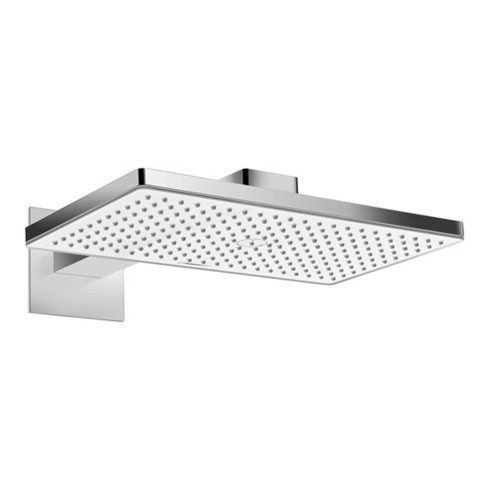 hansgrohe Kopfbrause RAINMAKER SELECT 460 1jet DN 15, mit Brausearm 460 mm weiß/chrom