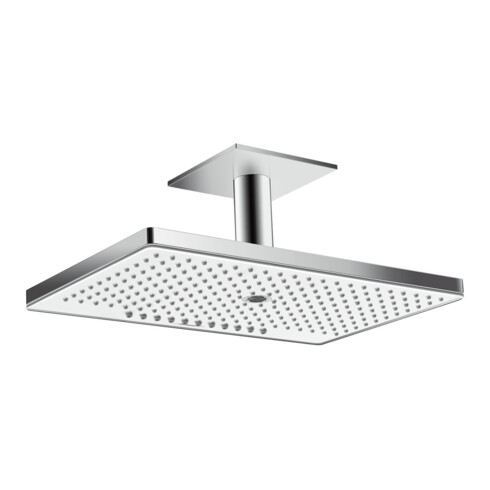 hansgrohe Kopfbrause Rainmaker Select 460 3jet, m Deckenanschluss 100mm, weiß/chrom