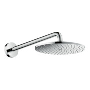 hansgrohe Pomme de tête Raindance S 393 mm, bras de douche, 1 jet, chrome