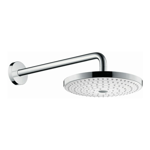 hansgrohe Kopfbrause Raindance Select S 240 mit Brausearm, 2jet, weiß/chrom