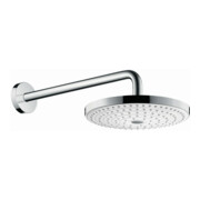 hansgrohe Kopfbrause Raindance Select S 240 mit Brausearm, 2jet, weiß/chrom