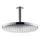 hansgrohe Kopfbrause SELECT S 300 2jet RAINDANCE DN 15, mit Deckenanschluss 100 mm chrom-1