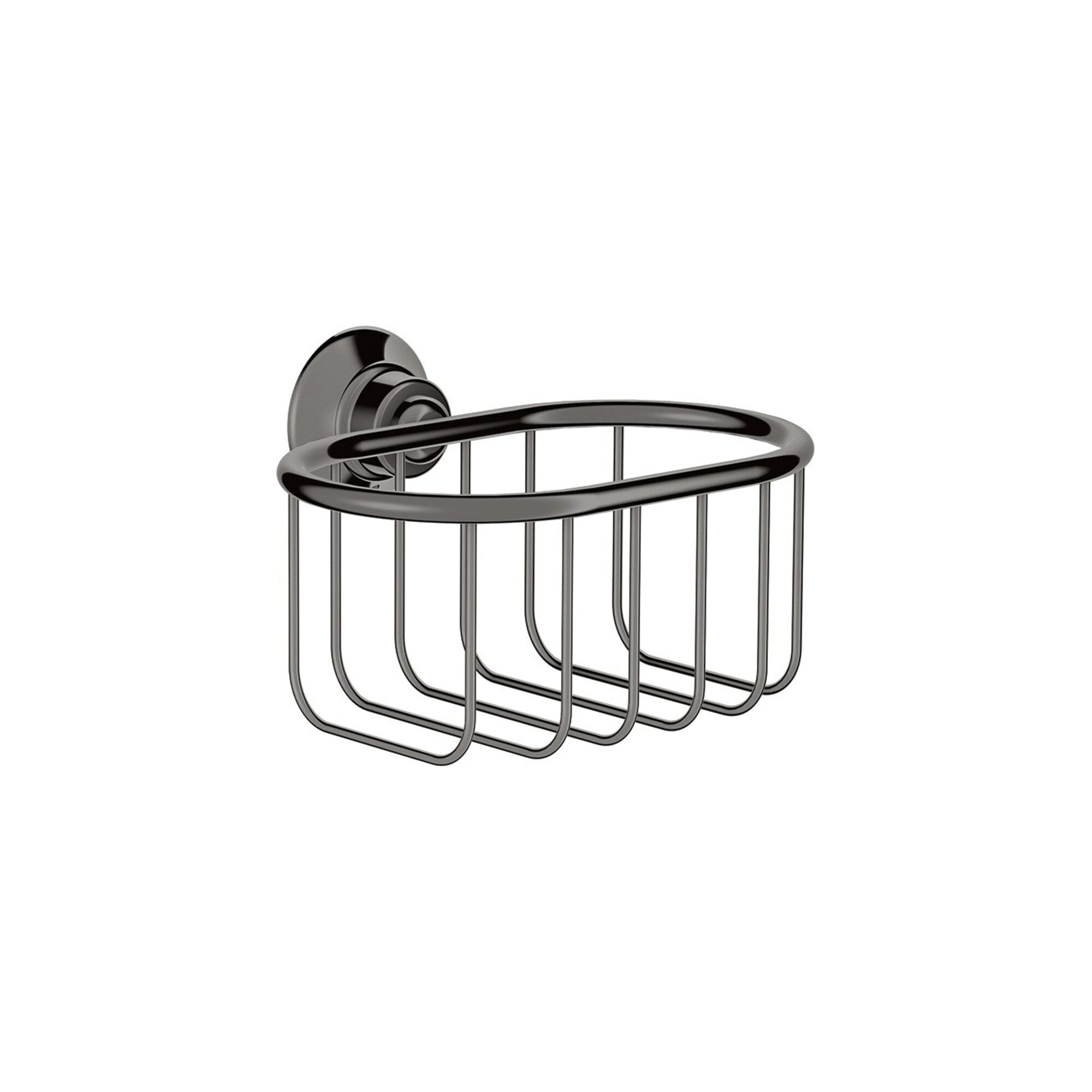 hansgrohe Korb Axor Montreux 160/101 Met., Wandmontage, polished black chrome
