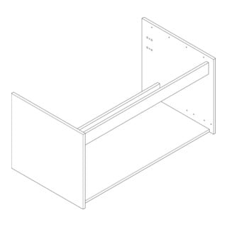 hansgrohe Korpus XELU Q WXTS098 ECHN