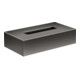hansgrohe Kosmetikbox Axor Uni. Circular 265x145mm, Wandmont., pol. black chrome-1