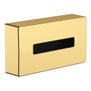 hansgrohe Kosmetiktuchbox AddStoris 265x145mm, Wandmont., pol. gold optic