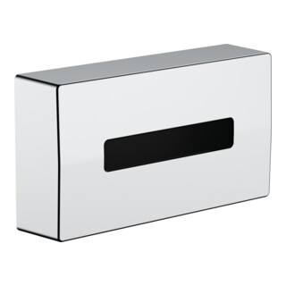 hansgrohe Kosmetiktuchbox AddStoris 265x145mm, Wandmontage, chrom