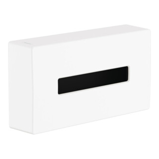 hansgrohe Kosmetiktuchbox AddStoris 265x145mm, Wandmontage, mattweiß