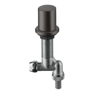 hansgrohe Küchen-Absperrventil Axor m Rückflussverh., brushed black chrome