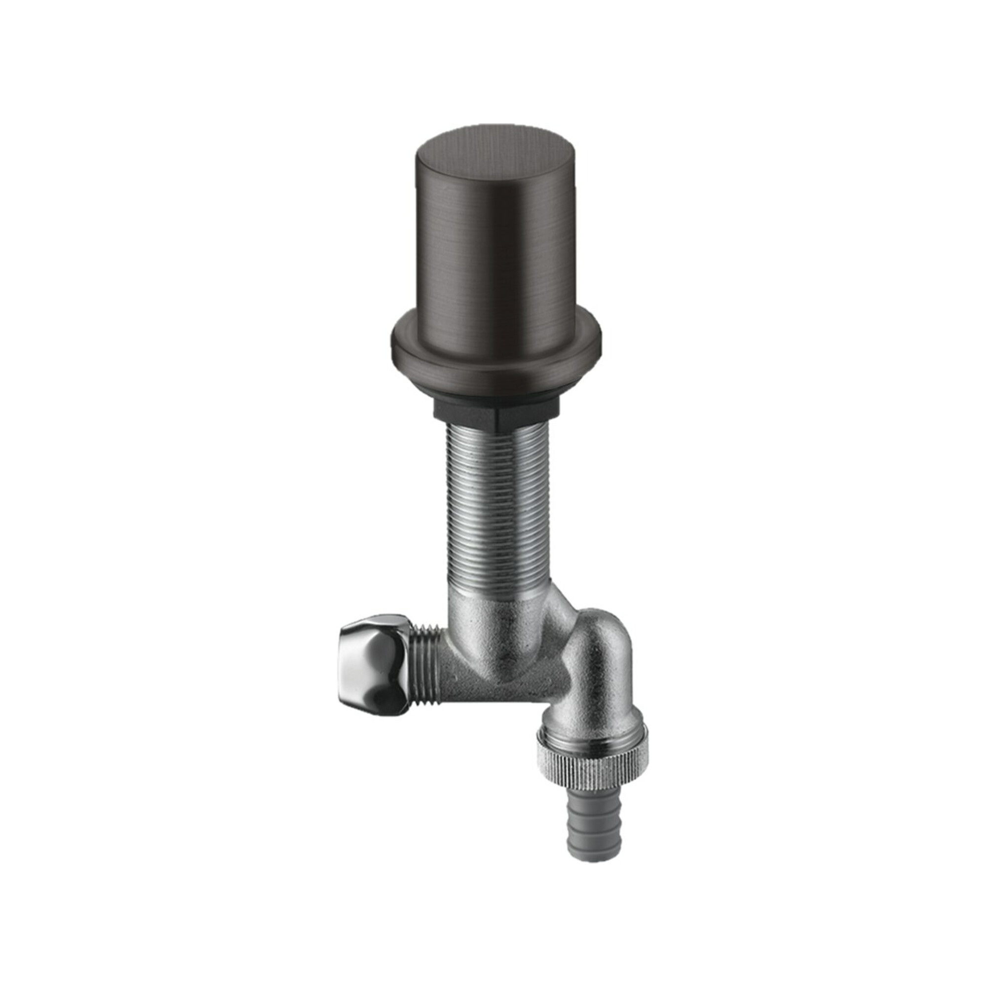 hansgrohe Küchen-Absperrventil Axor m Rückflussverh., brushed black chrome