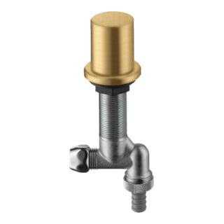 hansgrohe Küchen-Absperrventil Axor m Rückflussverh., brushed gold optic