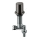 hansgrohe Küchen-Absperrventil Axor m Rückflussverh., polished black chrome-1