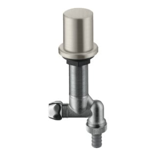 hansgrohe Küchen-Absperrventil Axor m Rückflussverhinderer, Edelstahl-Optik